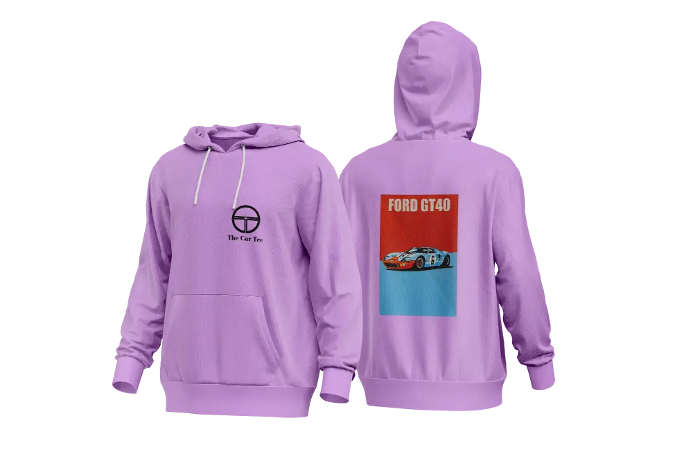 Ford GT40 Hoodie Lavender.webp