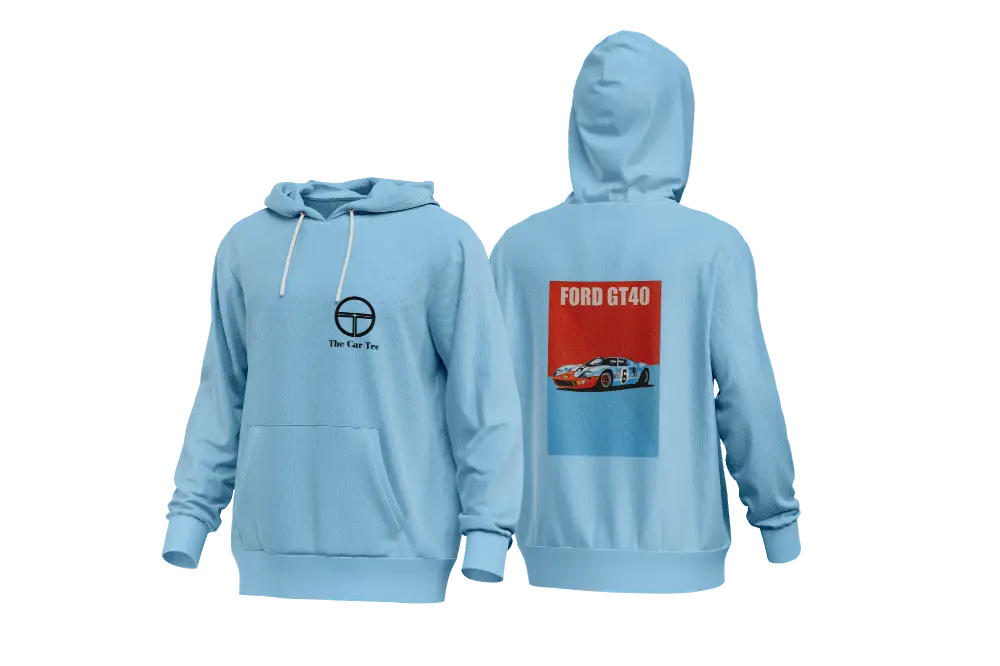 Ford GT40 Hoodie Blue.webp
